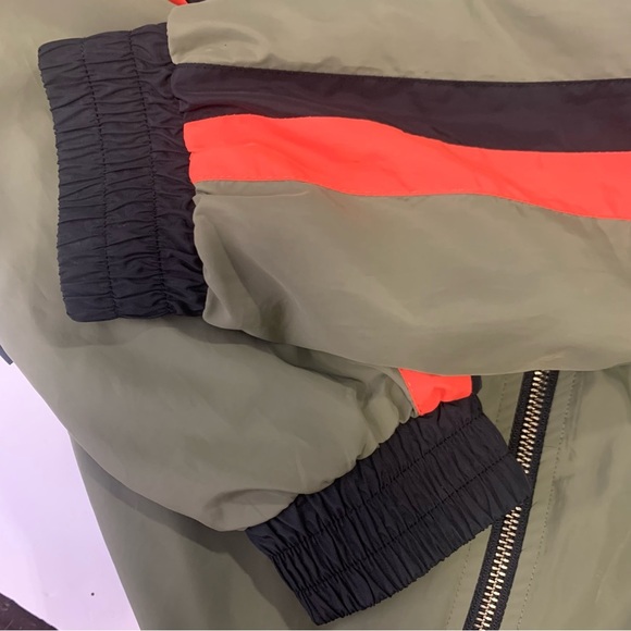 P.E Nation Man Down Hoodie Zip Up Jacket In Khaki Army Green Size S - Picture 9 of 15